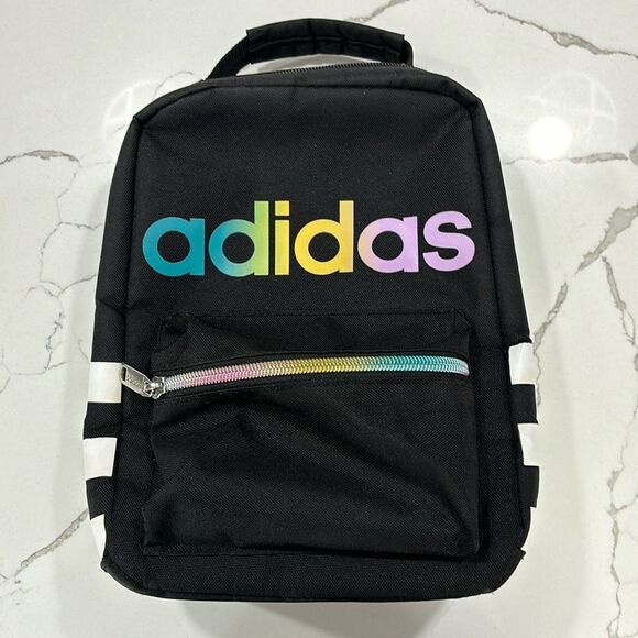 ADIDAS | Insulated Multicolored LunchBox Lunch Tote Bag - Picture 1 of 12